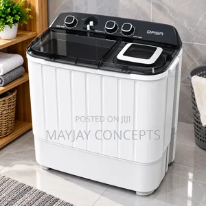 Qasa 7.6kg Double Semi Automatic Washing Machine and Dryer