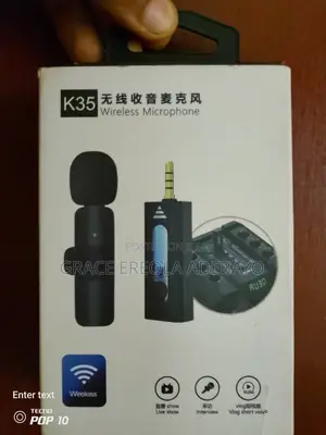 Dual Wireless Lavalier Microphone-Brand New 2-in-1