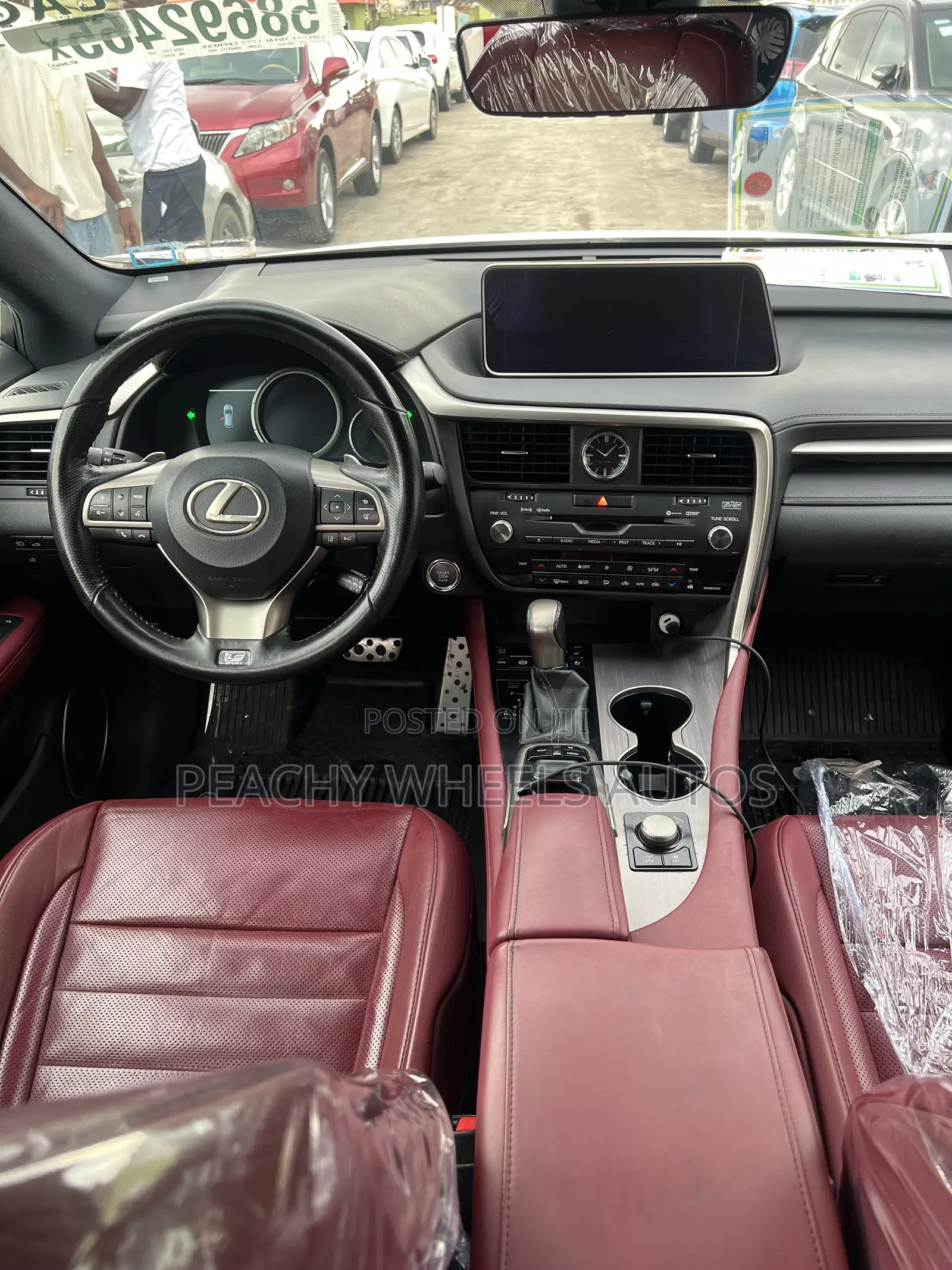 Lexus RX 350 F Sport AWD 2017 White
