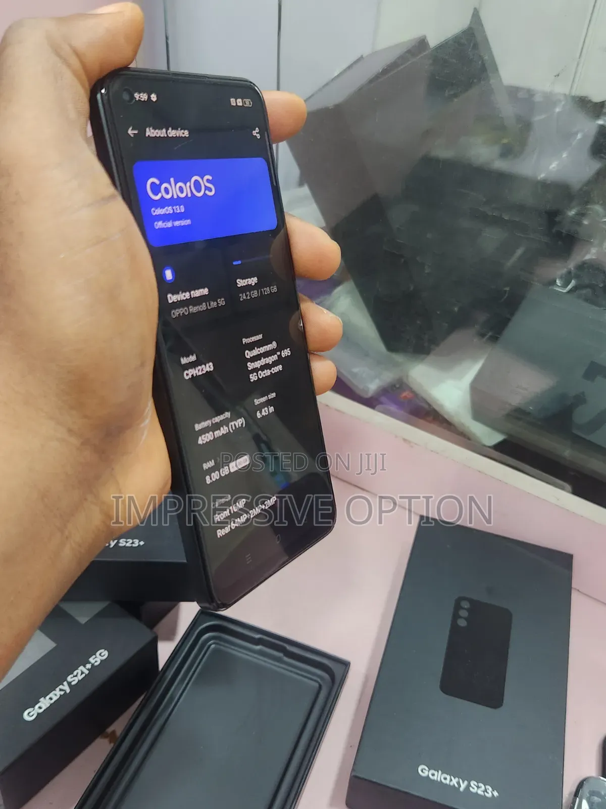 Oppo Reno8 Lite 128 GB Black