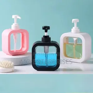 Transparent Visible Dispenser Bottle