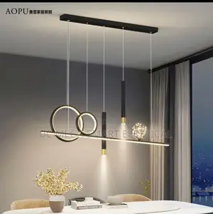 Modern Dining Room LED Pendant Light With Remote Control Dining