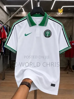 Original Quality Nigeria Pre-Match White Shirt