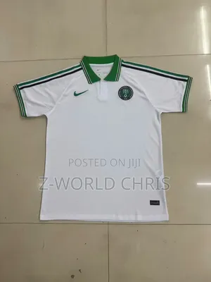 Original Quality Nigeria Pre-Match White Shirt