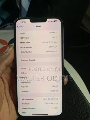 Apple iPhone 13 Pro Max 128 GB Blue