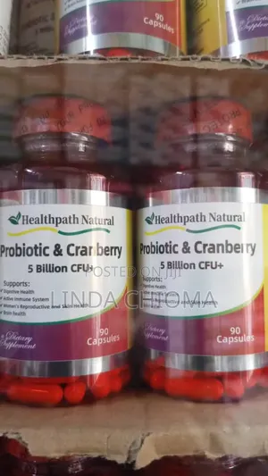 Healthpath Natural Probiotics and Cranberry