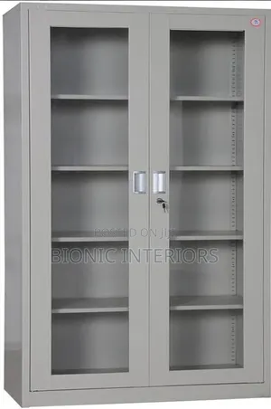 Full Glass File Cabinet