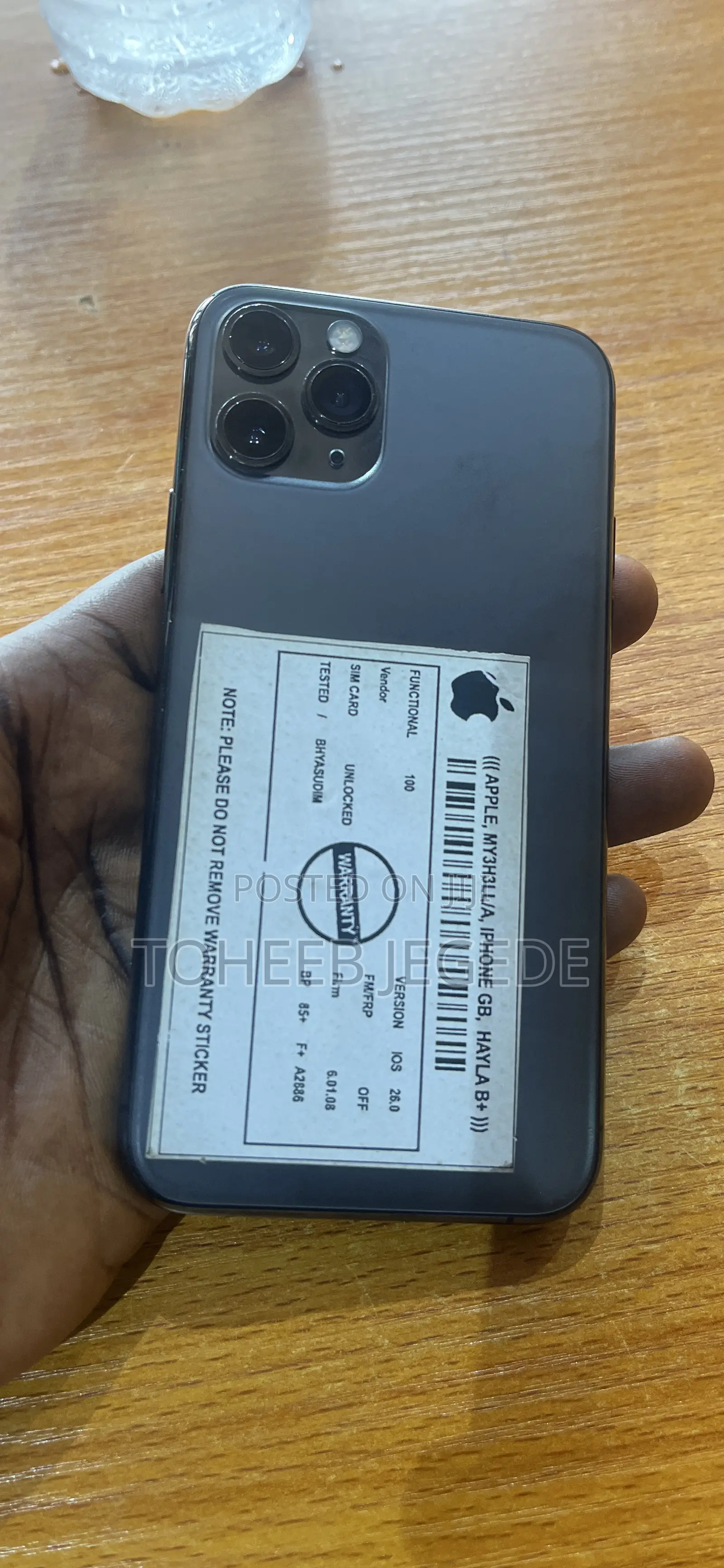 Apple iPhone 11 Pro 64 GB Gray