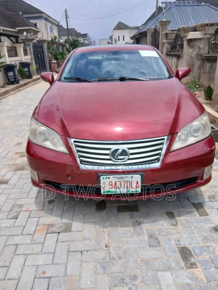 Lexus ES 350 2011 Red