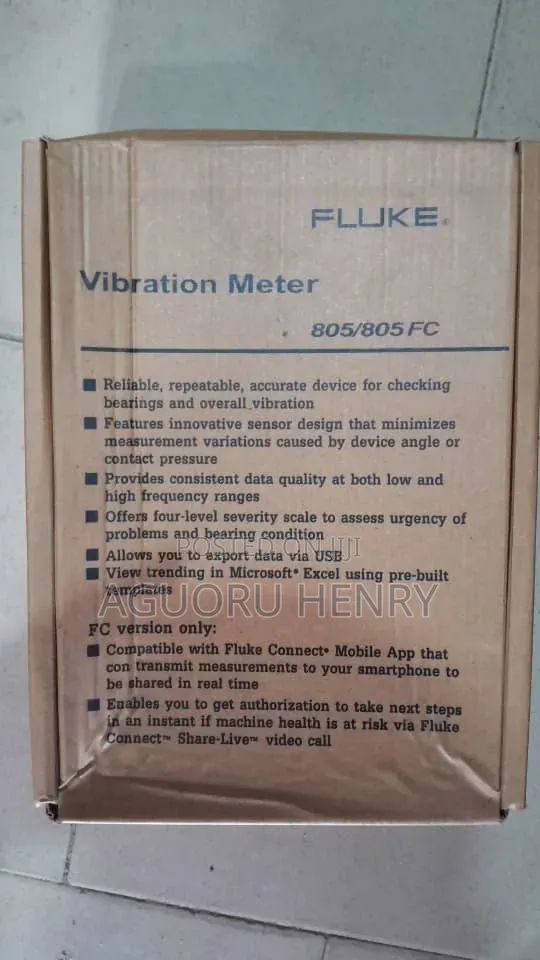 Fluke 805 Vibration Meter