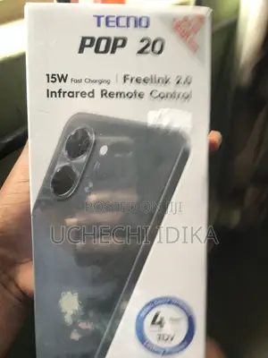 New Tecno Pop 20 64 GB Black