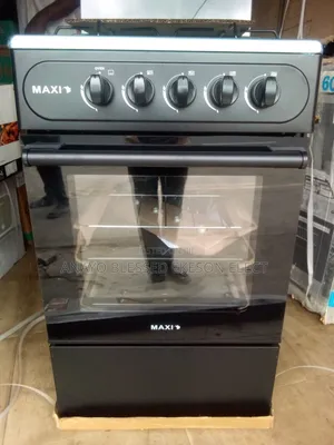 Maxi Gas Cooker 4burner 50by50 Black