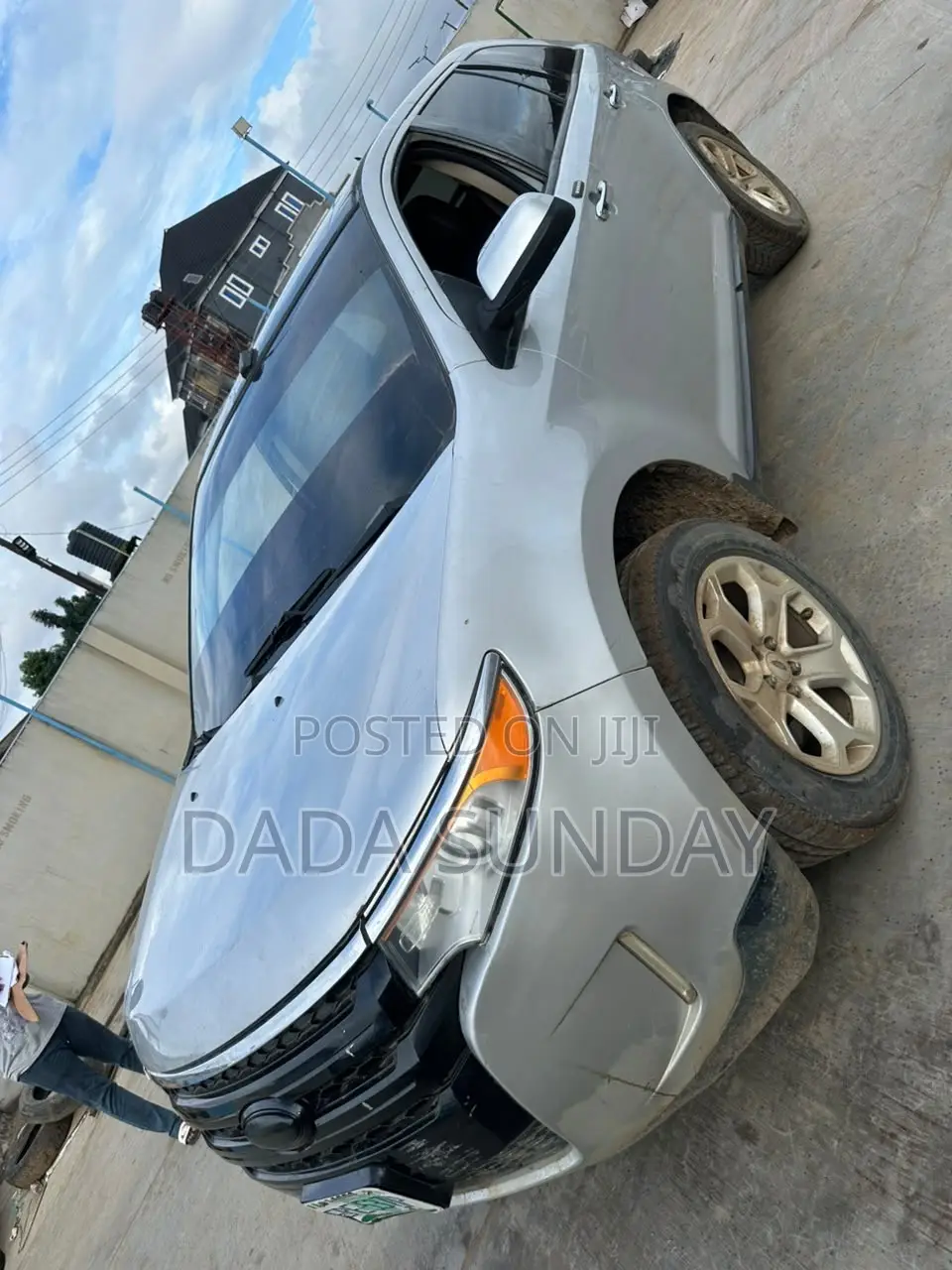 Ford Edge 2012 Silver