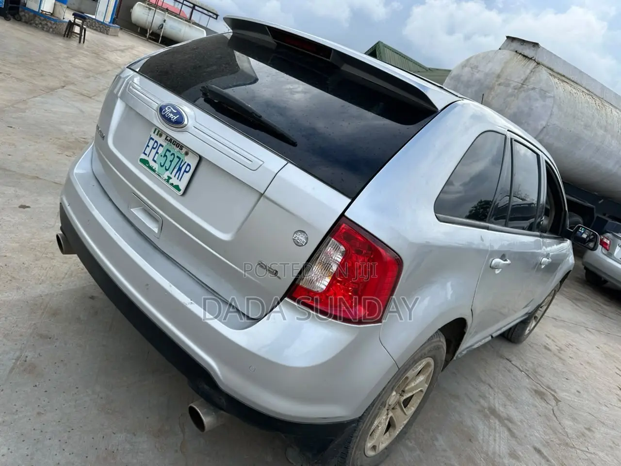 Ford Edge 2012 Silver