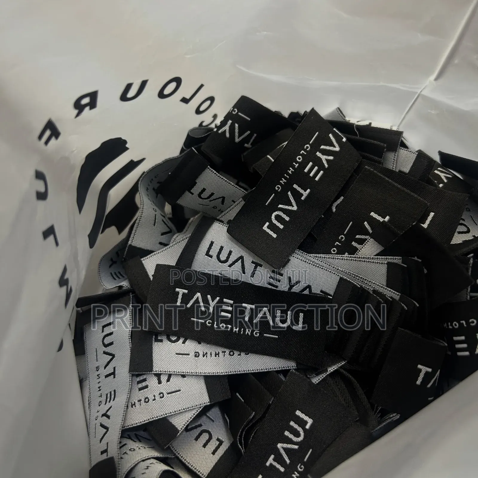 High Density Woven Label