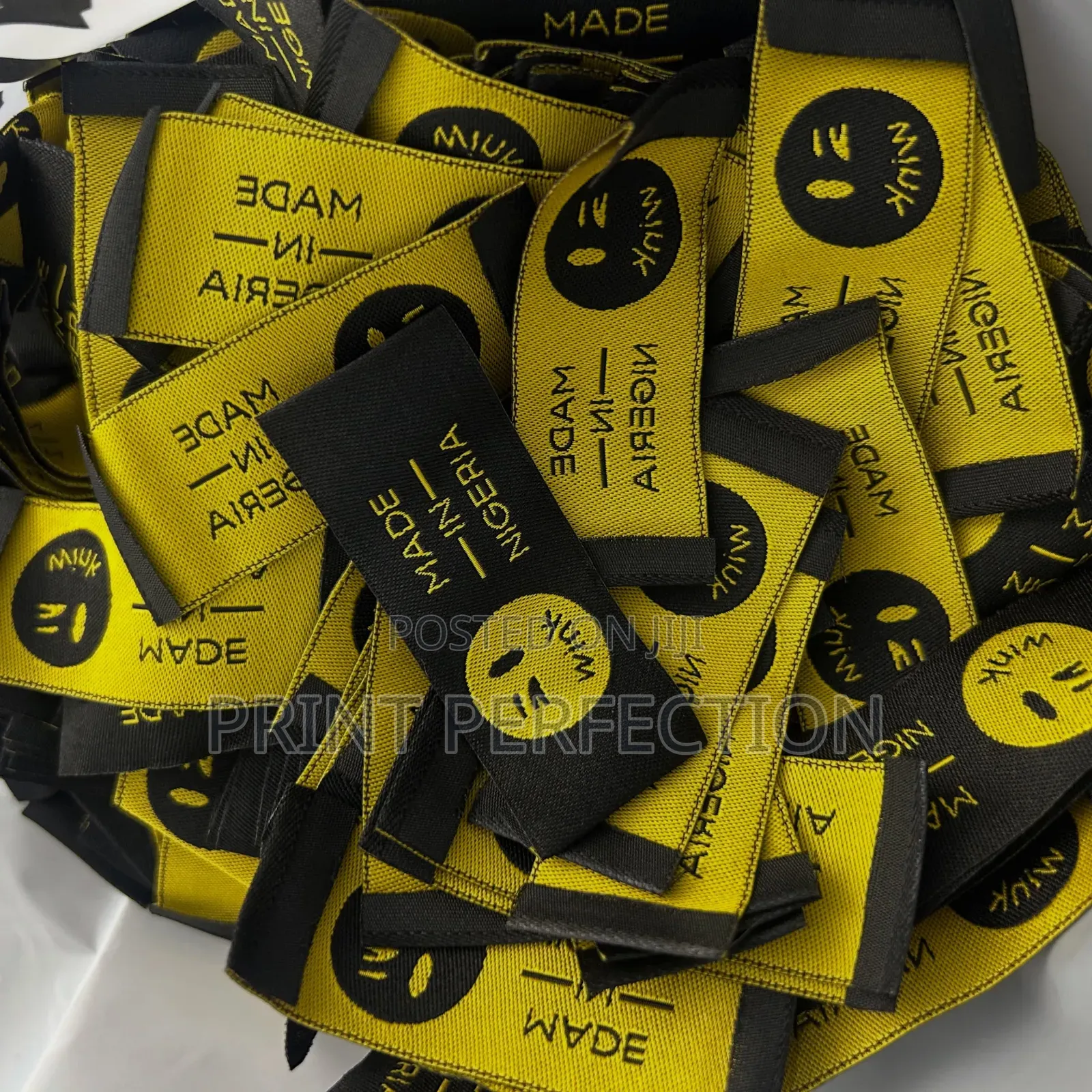 High Density Woven Label