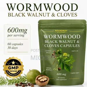 Wormwood, Black Walnut & Cloves Capsules Highstrength