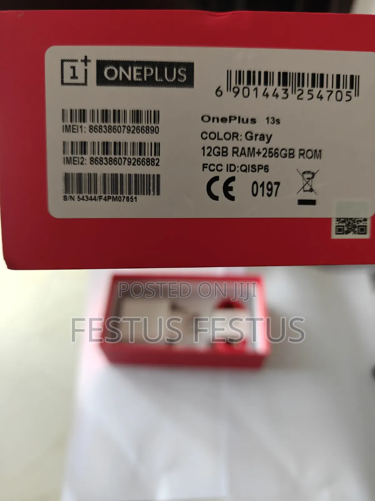 New OnePlus 13s 256 GB Gray