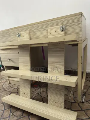 Table and 3 Layer Shelf