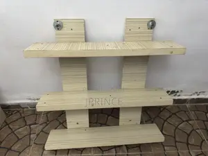 Table and 3 Layer Shelf
