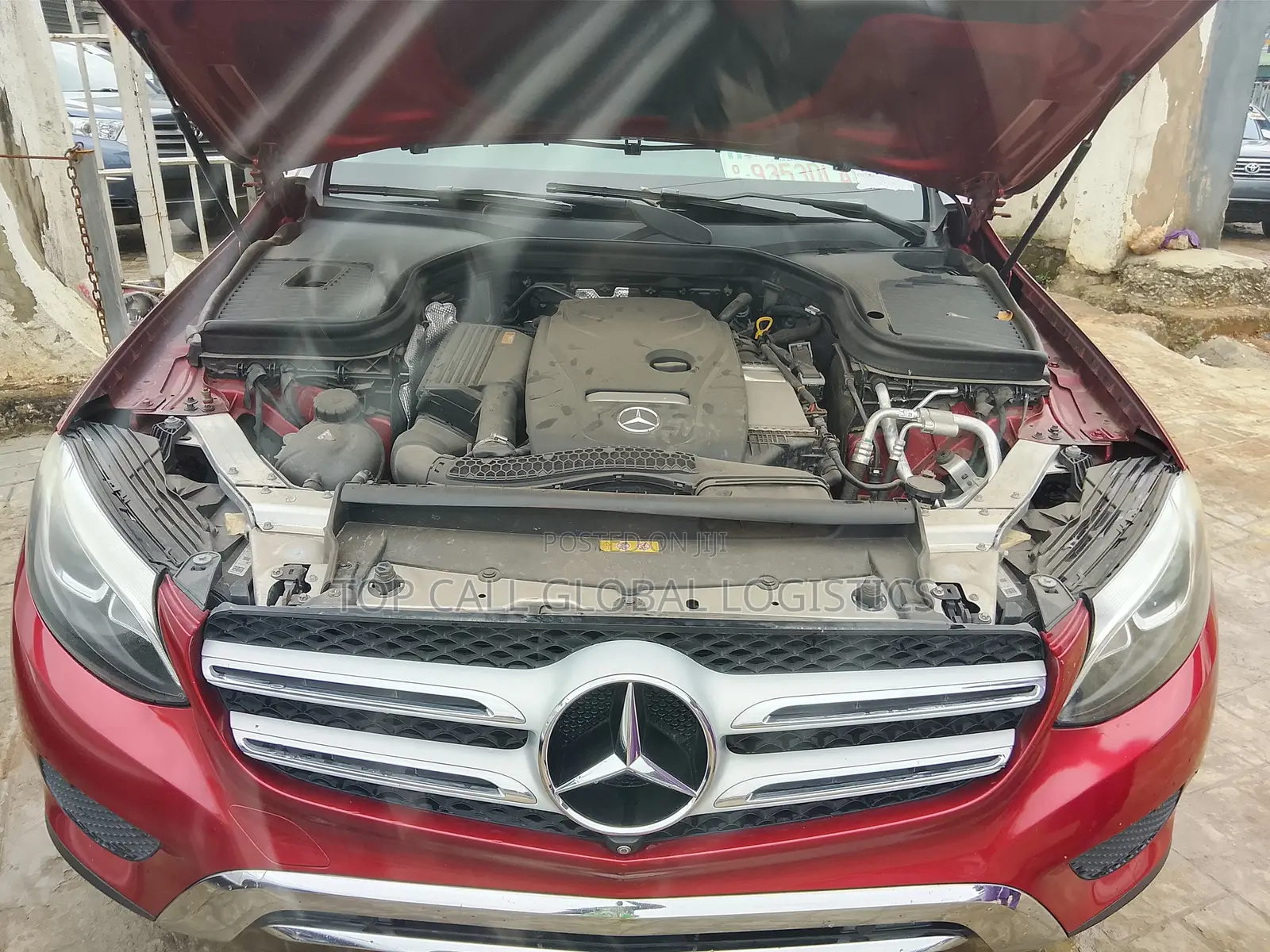 Mercedes-Benz GLC-Class 2017 Red