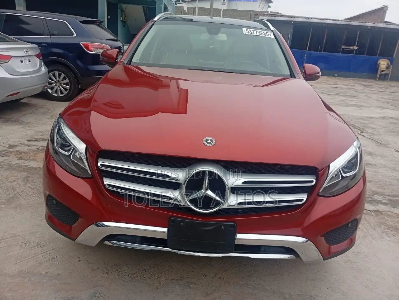 Mercedes-Benz GLC-Class 2018 Red