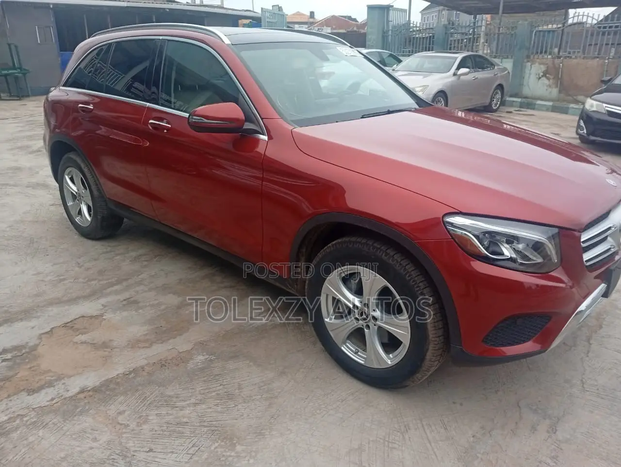 Mercedes-Benz GLC-Class 2018 Red