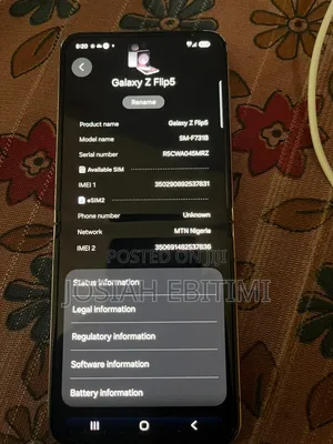 Samsung Galaxy Z Flip 5 512 GB Black