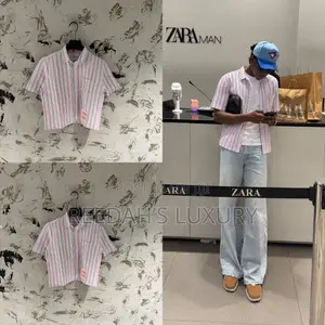 Men’s Pinstripes Over-Shirt