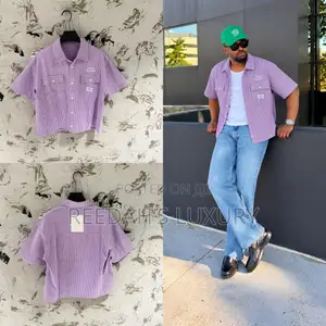 Men’s Pinstripes Over-Shirt