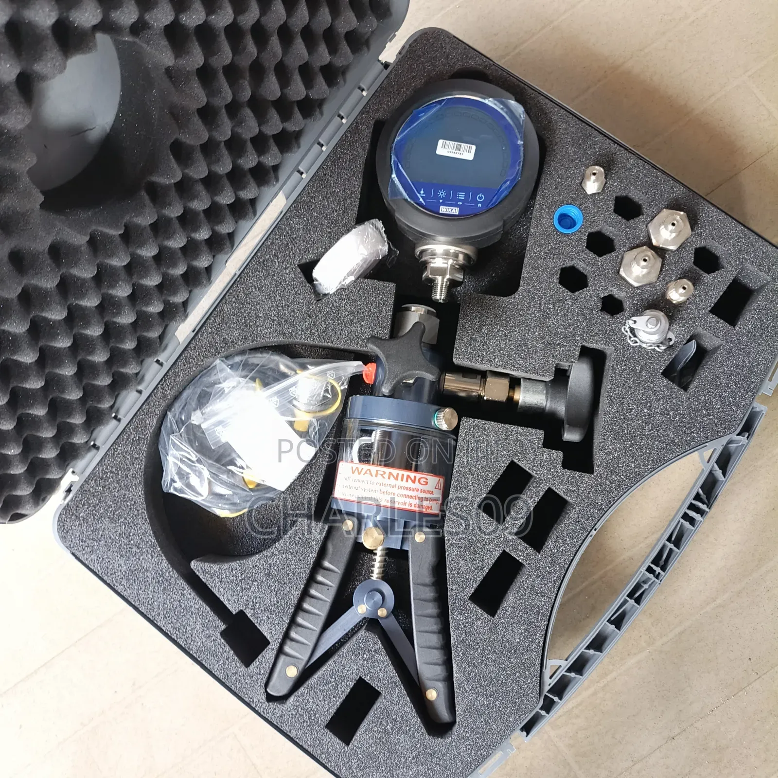 Hybrolic Test Calibration Pump