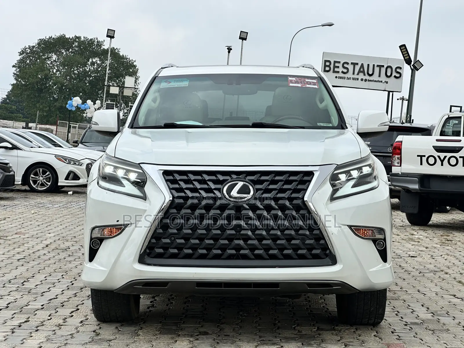 Lexus GX 2014 White