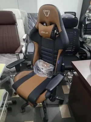 Brown and Black Gaming Chair