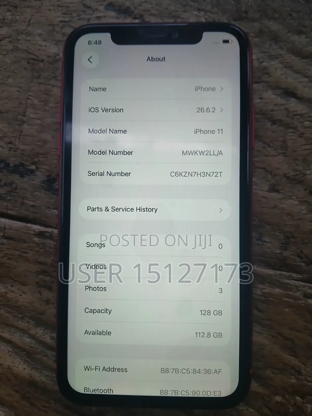 Apple iPhone 11 128 GB Red