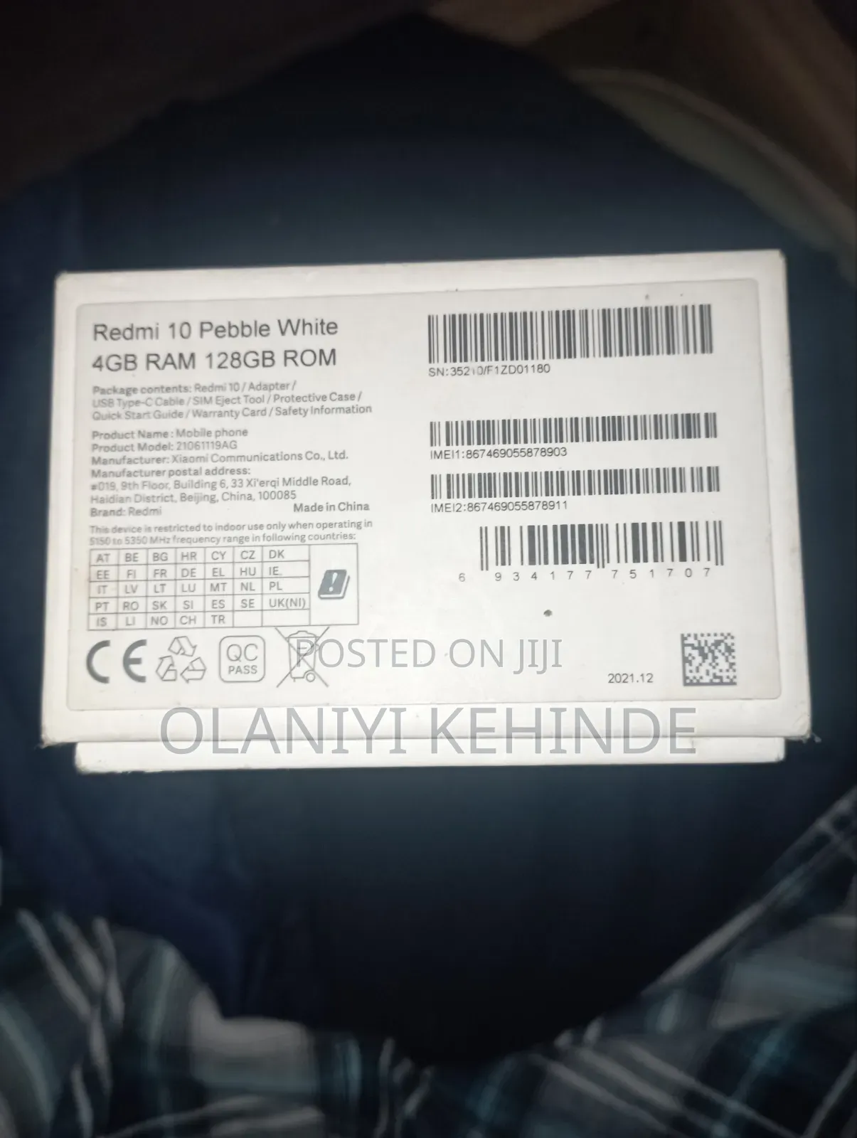 Xiaomi Mi 10 128 GB White