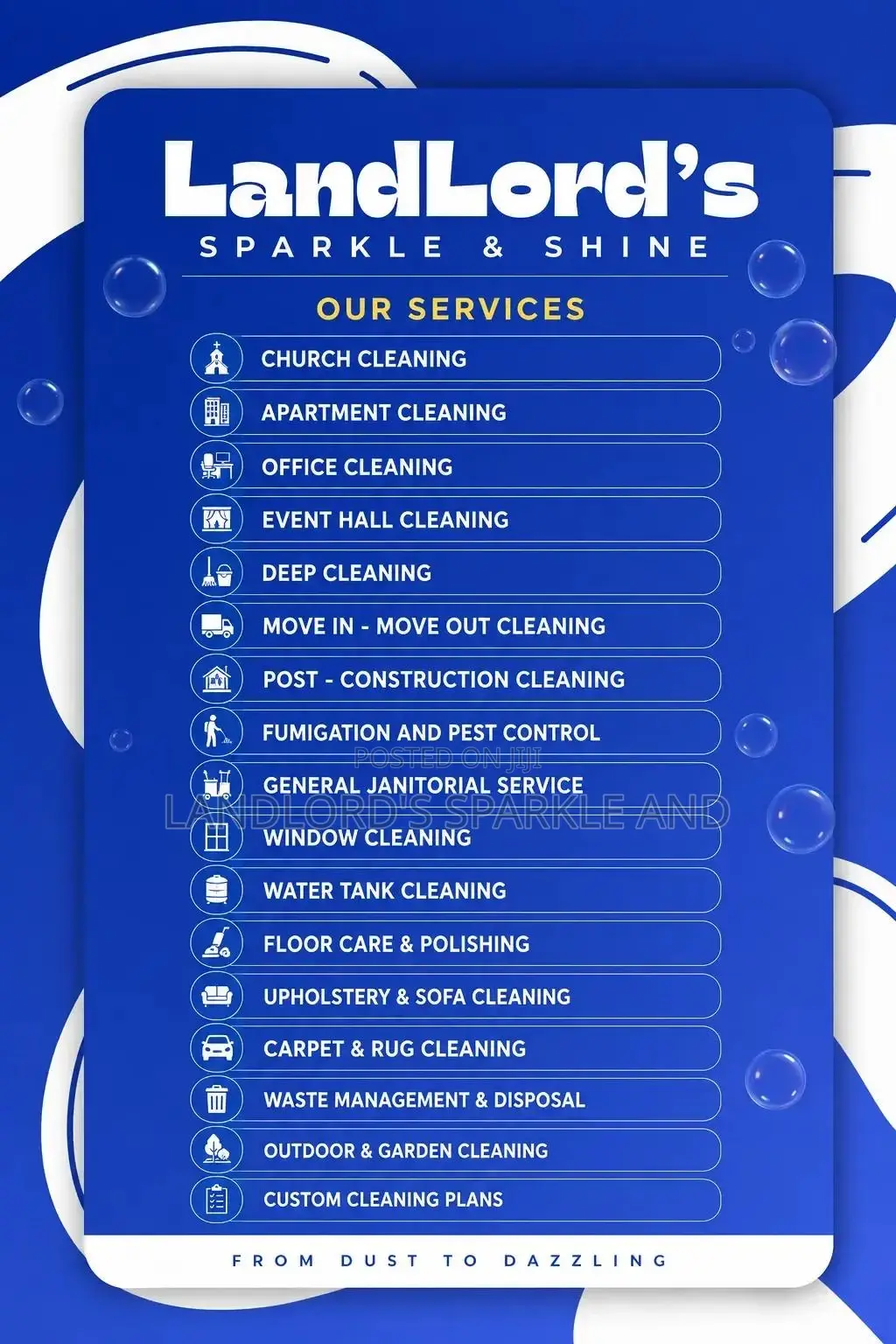 Apartment and Industrial Cleaning Services