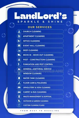 Apartment and Industrial Cleaning Services
