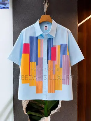 Men’s Modern Geometric Shirt