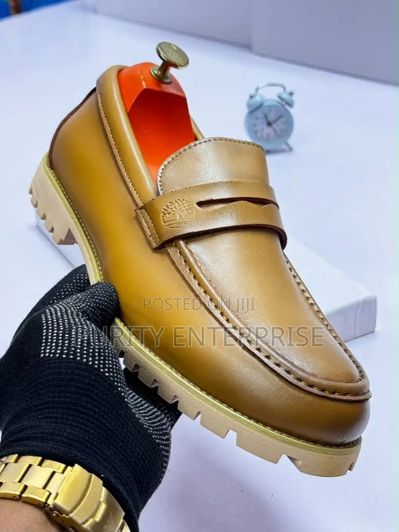 Timber Land Tan Lug Loafer