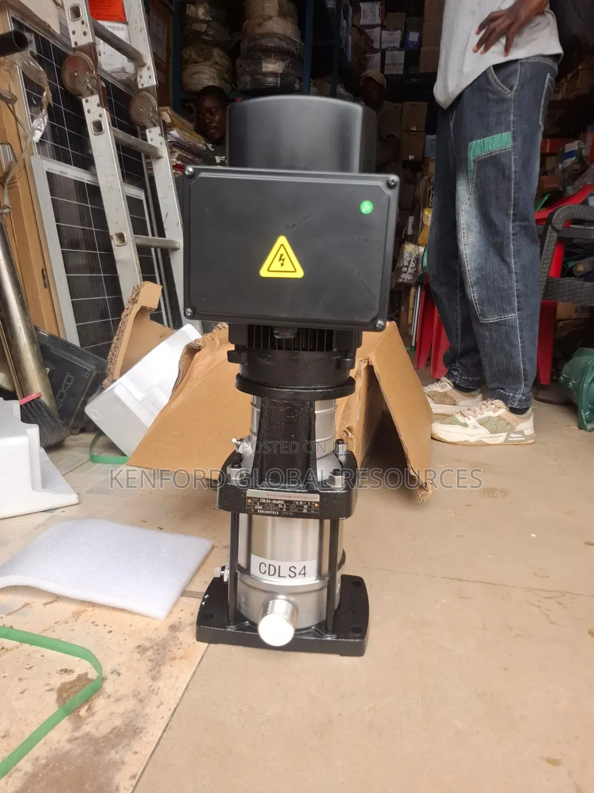 Quality 1hp Vertical Configuration Pumping Machine
