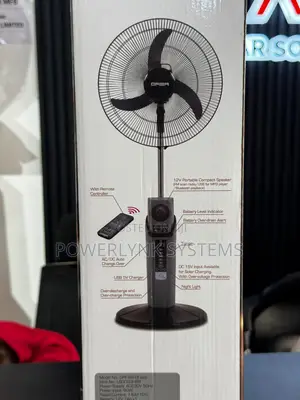 QASA 18-Inch JAZZ Rechargeable Fan
