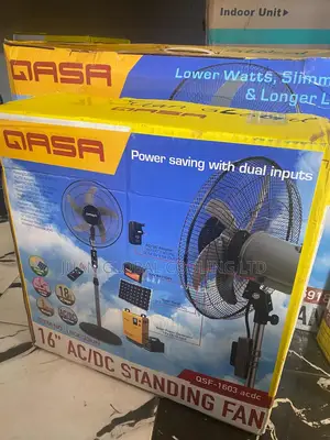 16" AC/DC Standing Fan QSF-1603 Acdc
