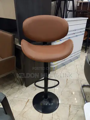 Super Elegant Leather Coated Bar Stool