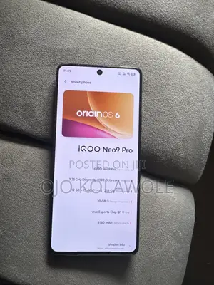 Vivo iQOO Neo9 Pro 256 GB Black