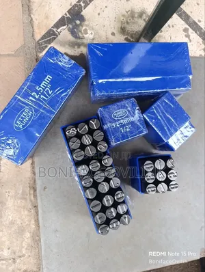 Letter/Number Punch Sets Measuring Heavy Duty 12.5mm (1/2 Inch)