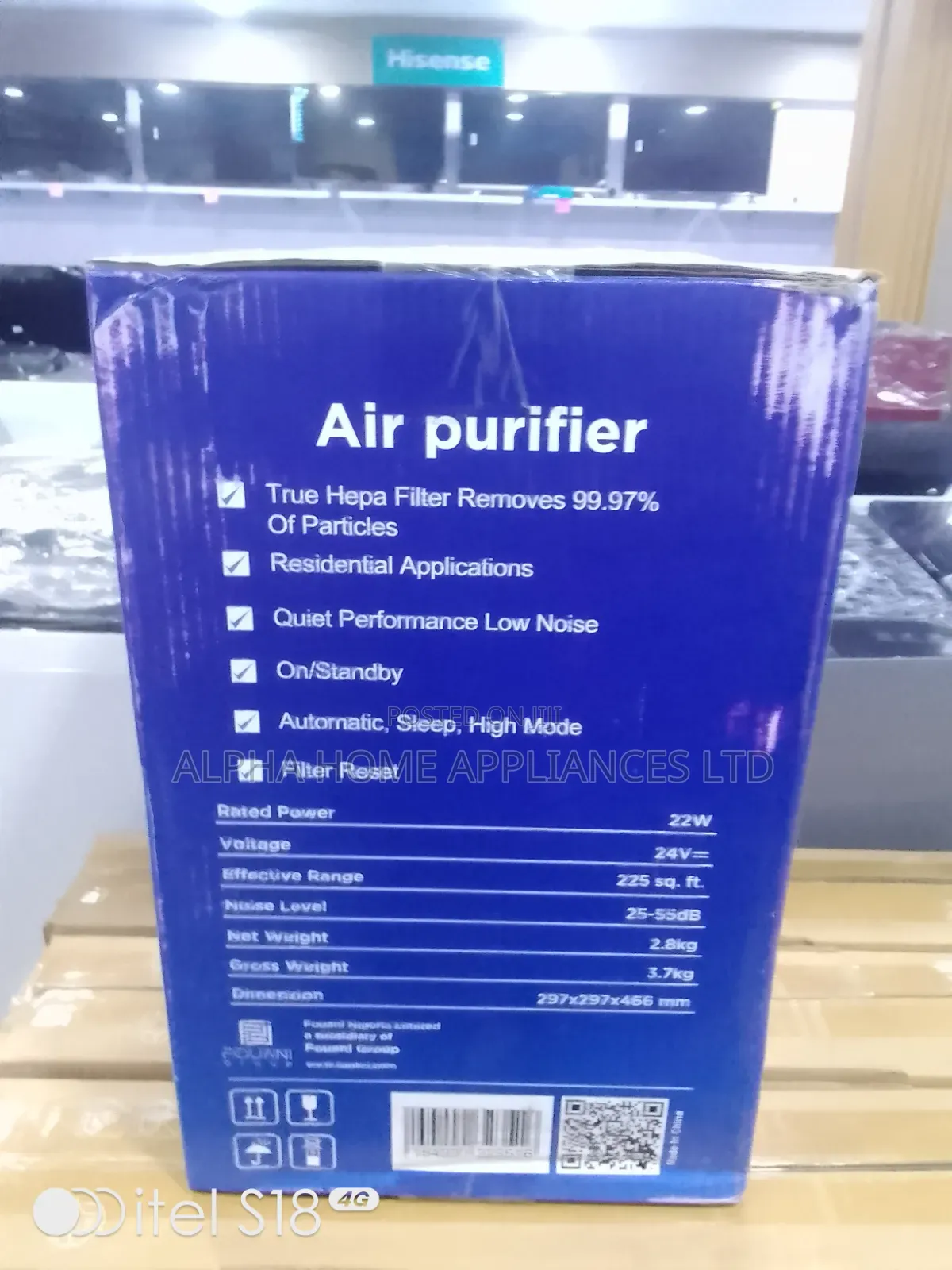 Maxi Air Purifier White Colour