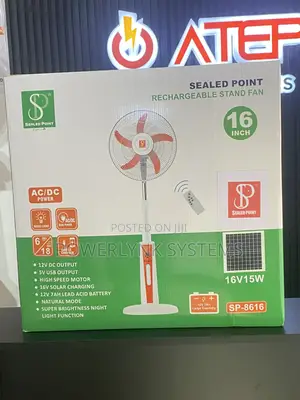 Sealed Point 16-Inch Standing Fan