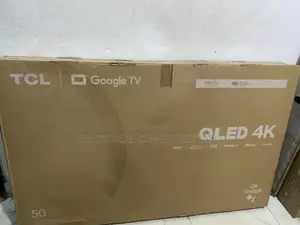 TCL 50 Inch Qled Smart TV 50c645 With 100-240v Power