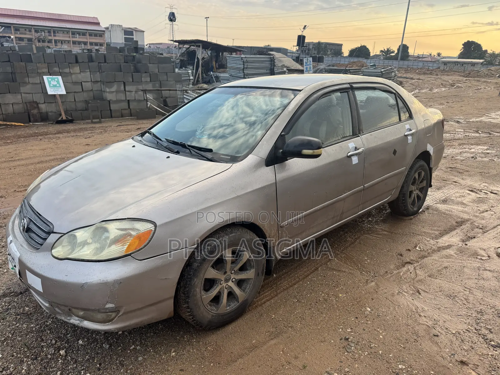 Toyota Corolla Sedan Automatic 2003 Gold