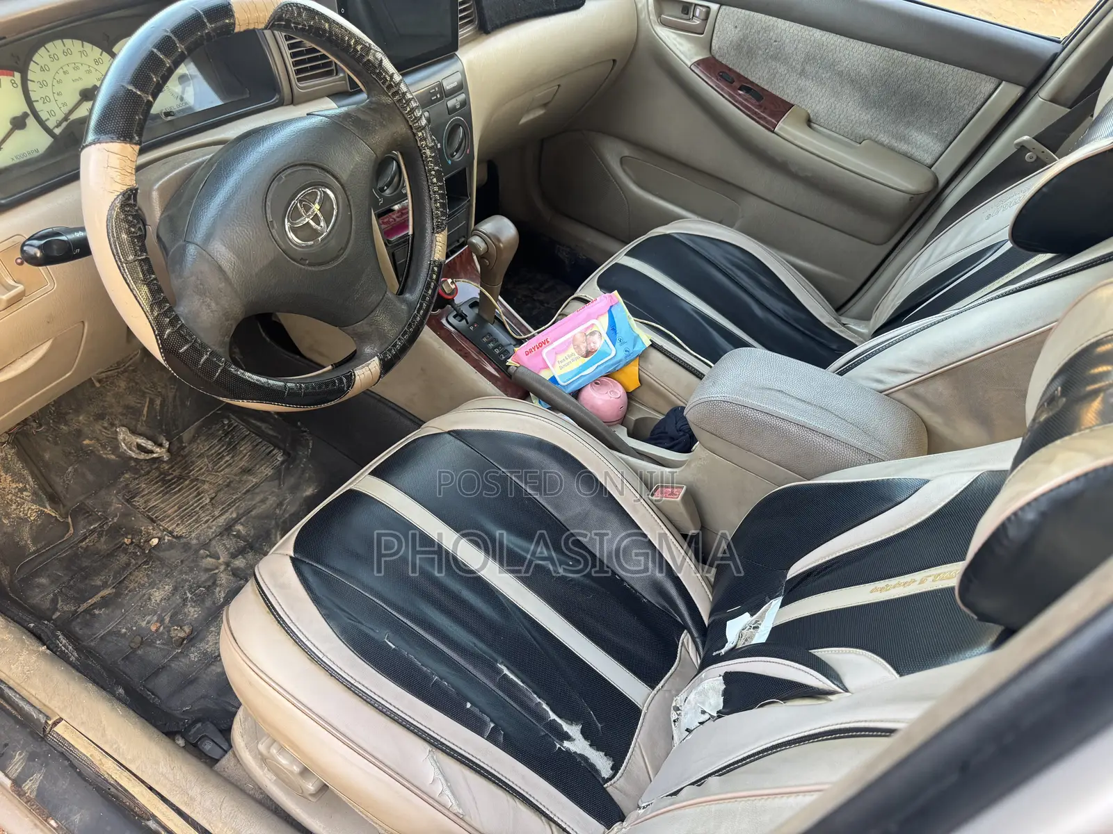 Toyota Corolla Sedan Automatic 2003 Gold